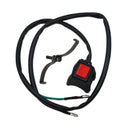 Universal Stop Horn Button 7/8" 22mm Handlebar Kill Switch For ATV Pit Universal