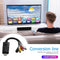 1080P HDMI to AV Convert Cable Male to 3RCA Composite Female Adapter Cord