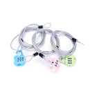 Cycling Sport Security Loop 2m Cable Lock Bicycle Scooter Lock with codedLock LJ
