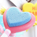 Cute Heart Shape Clean Scrubber Hard Skin Callus Remover Scrub Pumice Grind