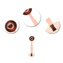 1 pcs Coffee Press w/ Measuring Scoop Barista Handling Tool Stainless Steel
