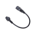 3 Pin Power Cord 20cm IEC 320 C14 Male Plug to C5 Female Adapter Cable  OZ