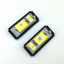 Bright 6500K HID WHITE 18 LED LICENSE PLATE LIGHT FOR 98-03 BMW E46 325i 328i X2