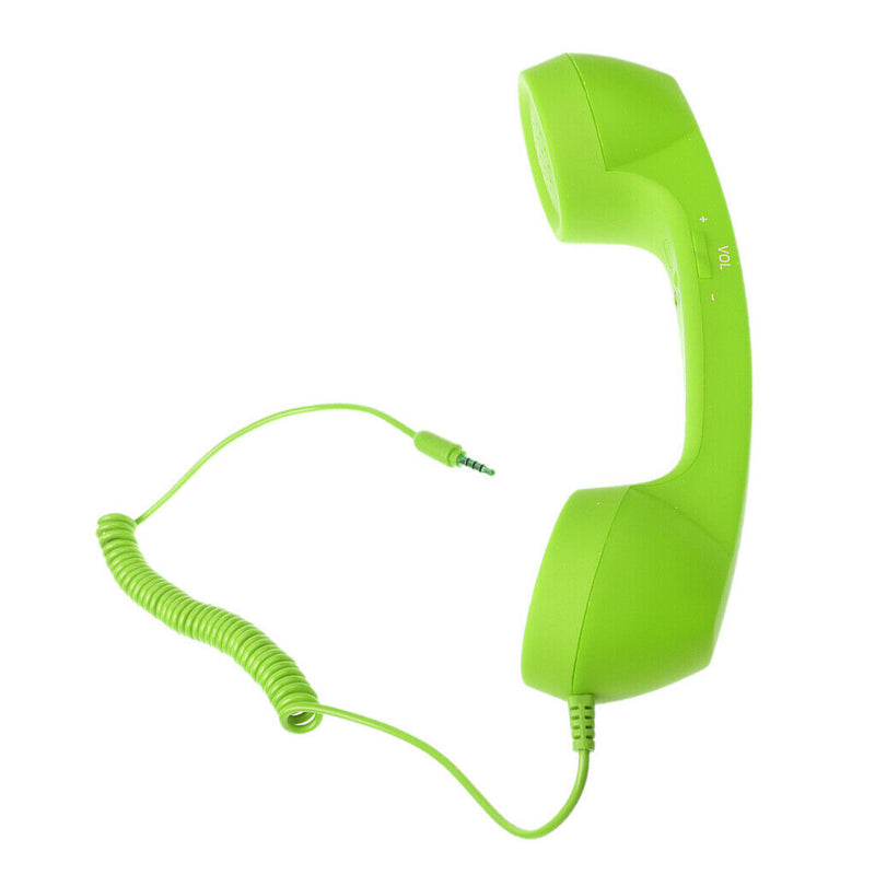 Durable Computer Tablet Retro   3.5mm Jack Mobile Handset Universal Green