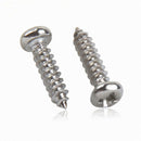 60Pcs M2 * 4-12mm Phillips Pan Head Self Tapping Screws Kit Ni-Plated Steel