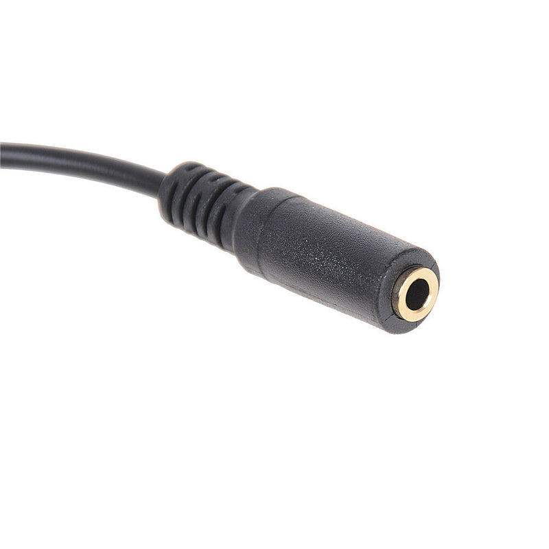 3.5mm 3pole Audio Stereo Male To Female 90Degree Right Angled Extension Cable TO