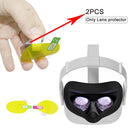 1pair Waterproof Anti-fingerprint Anti Scratch Lens Protector for Oculus Quest 2