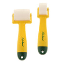 2pcs Plastic Wallpaper Seam Roller Home Decoration Flat Hand Roller Installation