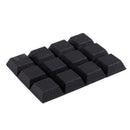 Table Chair Mini Rubber feet Self-adhesive 20mmx20mmx8mm 12 in 1