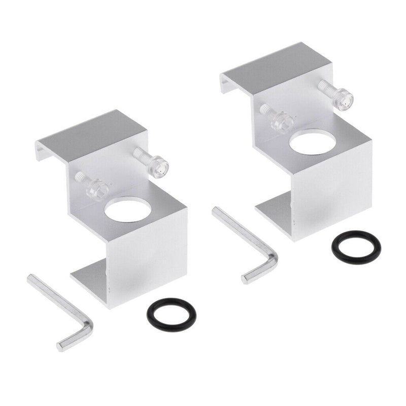 2xAquarium Hose Fixing Clip Fish Tank Water Pipe Fixing Tube Holder Clamp