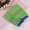 1Pc Exfoliating massage glove body-scrub glove bath skin care bath glove green3C