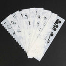 8pcs/set DIY Photo Album Scrapbooking Template Drawing Ruler Painting Tools