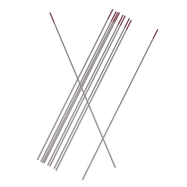 10pcs WT20 Tungsten Electrode Welding Rod for Argon Arc Welding (1.6x150mm)