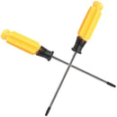 Yellow handle plum T5 T6 T8 T10 head screwdriver set 4 pieces B7V4