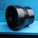 3 to 2.5" (76 to 63mm) Straight Reducer Automobile Refitting Rubber Tube Pipe