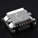 50 Pcs PCB SMT Micro USB Type B 5Pin Female Socket Adapter Jack