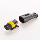 5x  Electrical Wire Connector Plug Car Auto Set 2 Pin Way Sealed Waterproof 3C