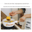 Kitchen Heat Resistant Oven Mitts Non-Slip Cooking Baking Microwave Gloves