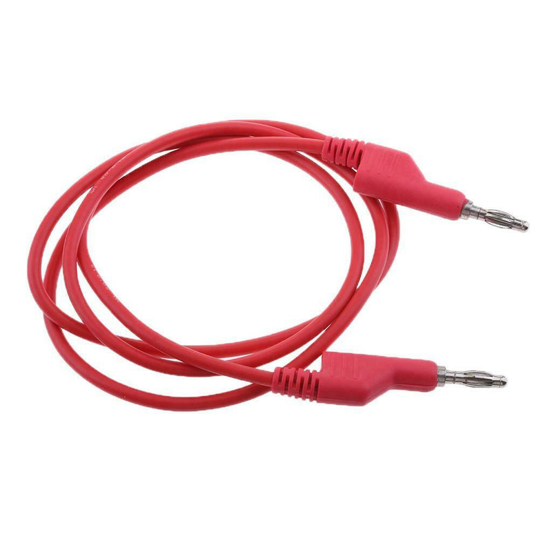 4mm Stackable Banana Plug Wire Silicone Test Cable Cord for Multimeter 39"