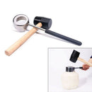 2Pcs/Grade Practical Lightweight Coconut Opener Tool Set Stainless Steel Op