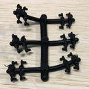 Fishing Hook Stop Beads Tackles Stopper Bracket Hook Shank Joint Making Bead