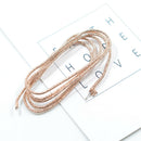 118 Inches, DIY Headdress Headpins Accessories Metal Cords with Thread