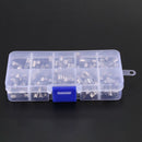 100PCS 5x20mm Quick Blow Glass Tube Fuse Assorted Kit Fast-Blow Fuses Free