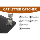 Pet Cat Litter Mat EVA Double-Layer Cat Litter Trapper Mats with Waterproof