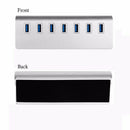 USB 3.0 Hub 7-Port Portable Aluminum charging and Data Hub 3-Foot USB 3.0 C W5O8
