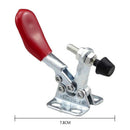 4 PCS 60 Lbs Antislip Covered Hand Tool Toggle Clamp Horizontal Clamp 201A E6Q5