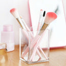Acrylic Pen Holder Clear Desktop Pencil Cup Stationery Organizer Pot Holder