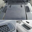 Car Stickers for Jeep Wrangler JL 2018+ Car Engine Hood Air AC Outlet Vent