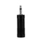 2pcs Single Channel Guitar Bass Stereo Audio Adapter 6.5 Plug to 3.5 Jack