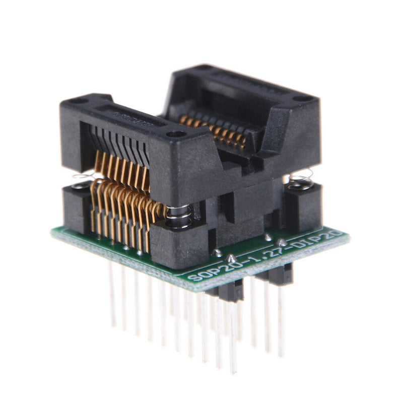 SOP20 to DIP20 20 Pin Programmer Adapter Socket Converter Board 1.27 mm Pitc Bs
