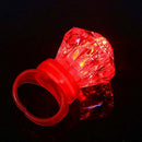 10Pcs Mixed Colors LED Light Up Flashing Finger Rings Audlt Kids For Party Night
