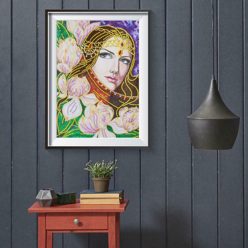 5D DIY Special Shaped Diamond Painting Beauty Cross Stitch Mosaic Craft Kit