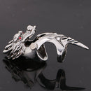 Fashion Dragon Head Rings Punk Rock Style Party Rings Men's Ring Jewelry