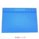 Heat Insulation Silicone Pad Mat Maintenance Platform Soldering Repair 35x25cm