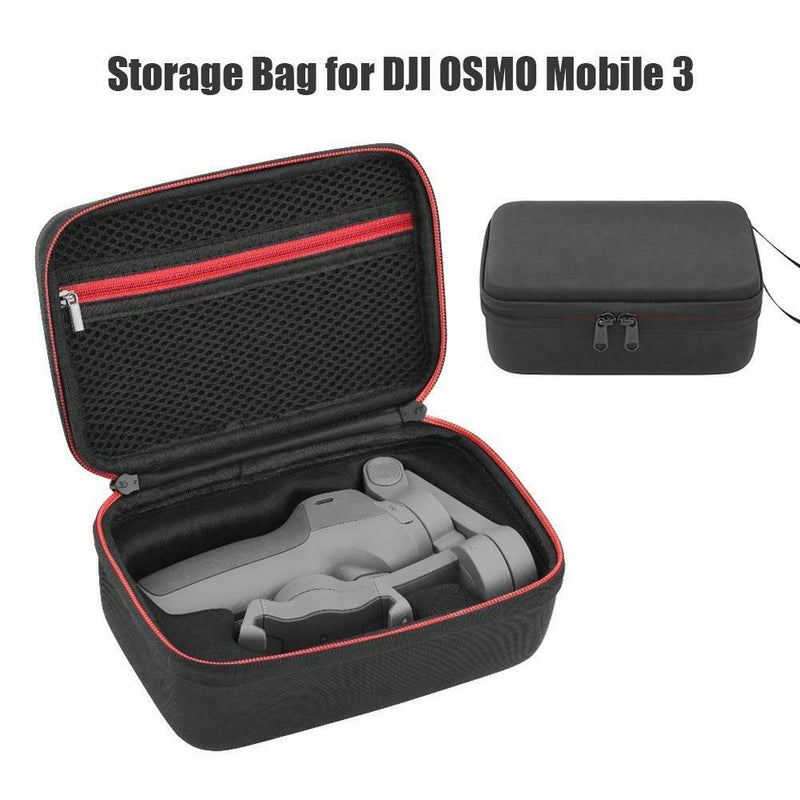 Hard Storage Bag Box Double Zipper Travel Carrying Case for DJI OSMO Mobile 3