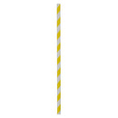 Paper Party Striped Straws yellow,white Y2H4