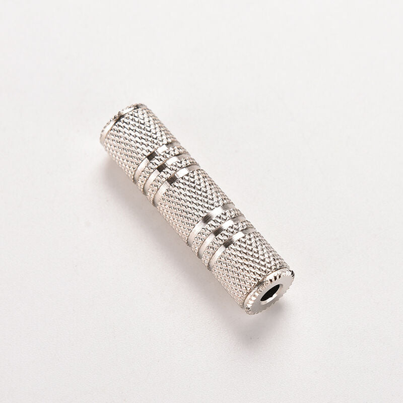 3.5mm Female to 3.5 mm Female Stereo Audio Adapter Headphone Jack Connectors .ES