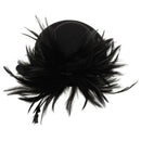 women Mini Top Hat Costume Vallettas / Pulling - Black M6G1
