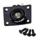 6.35mm 1/4'' Rectangular Output Jack Plate for Electric Guitar Replacement