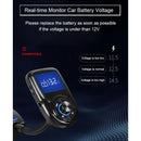 Car Bluetooth Kit Wireless Radio Adapter MP3 Player USB Charger Speakerphone