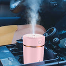 LED Mini Portable Car Humidifier Air Purifier Freshener Essential Oil DiffuserOZ