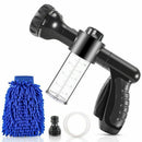 Foam Sprayer, Garden Hose Spray Nozzle Car Wash Foam Gun with 100cc Bottle, M9J7