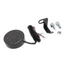 3 in 1 LED Digital Voltage Temperature Gauge Multimeter Motorcycle Time Clock