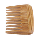 Sandalwood Beard Combs - Wide Tooth Pocket Comb - No Static Wooden Grooming Comb