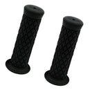 2 Pair Motorcycle Retro Left and Right Handle Bar Handlebar Grips Black & Dark