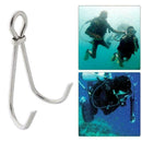 Stainless Steel Diving Double Hook Drift Swimming Safety Equipment I5G5 P3L7
